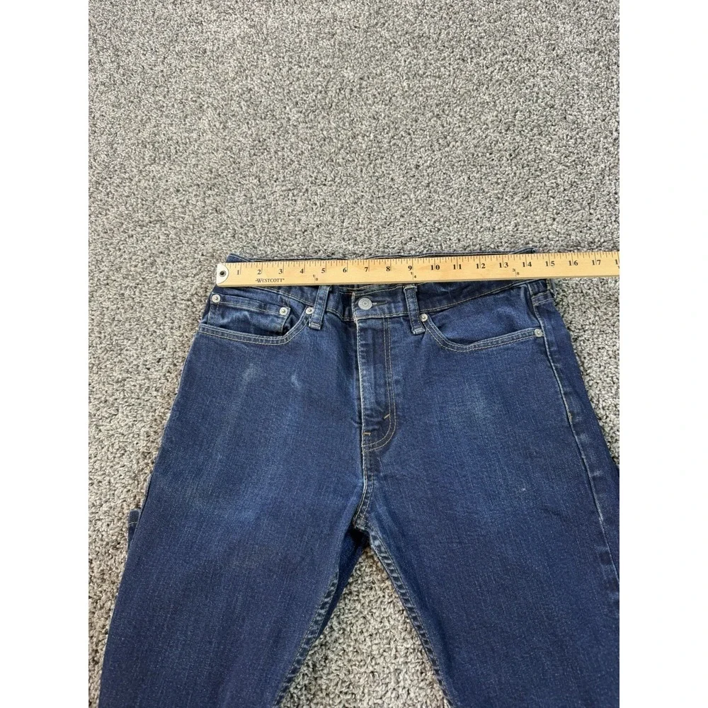 Levi's 511 Slim Straight Jeans Men's Size 34X34 Blue Dark Wash